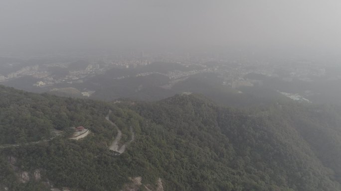 新会宣传片素材圭峰山玉台寺山生态文化旅游