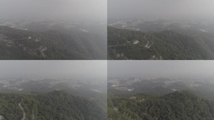 新会宣传片素材圭峰山玉台寺山生态文化旅游