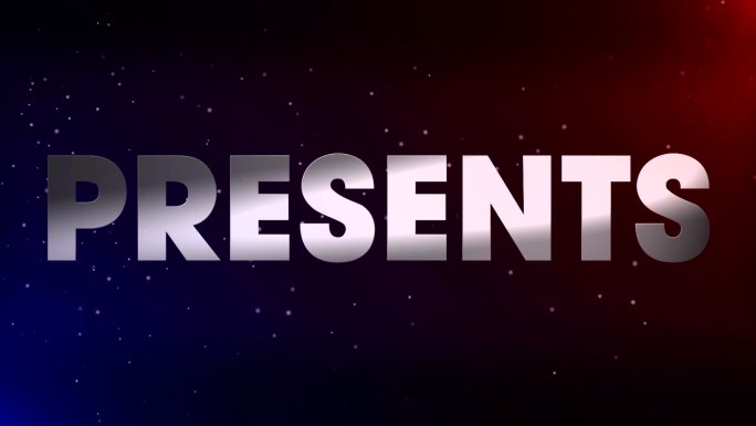 彩色背景前的字母科技字幕条文字人名条标题