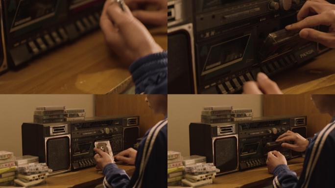 老式 熊猫牌 录音机 磁带机