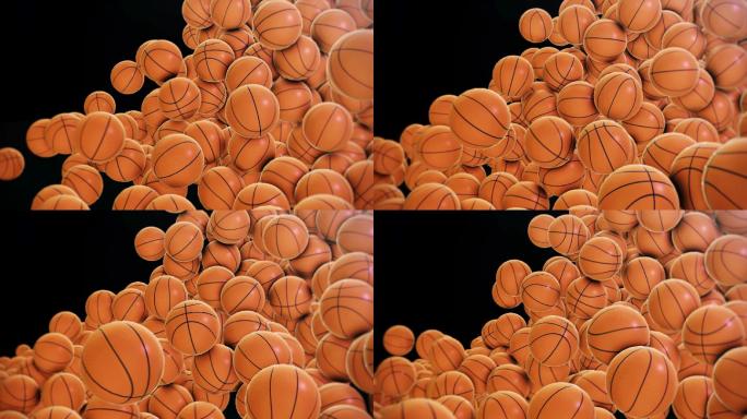 篮球动画视频素材元素电玩城