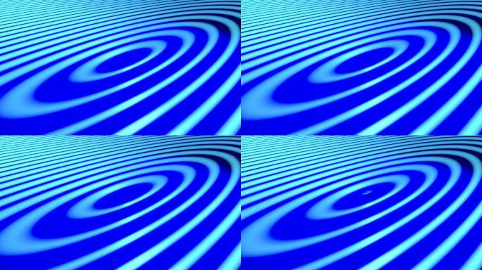 流动的蓝色背景。视觉效果纹理抽象