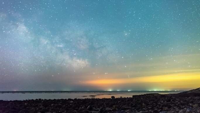 海上星空