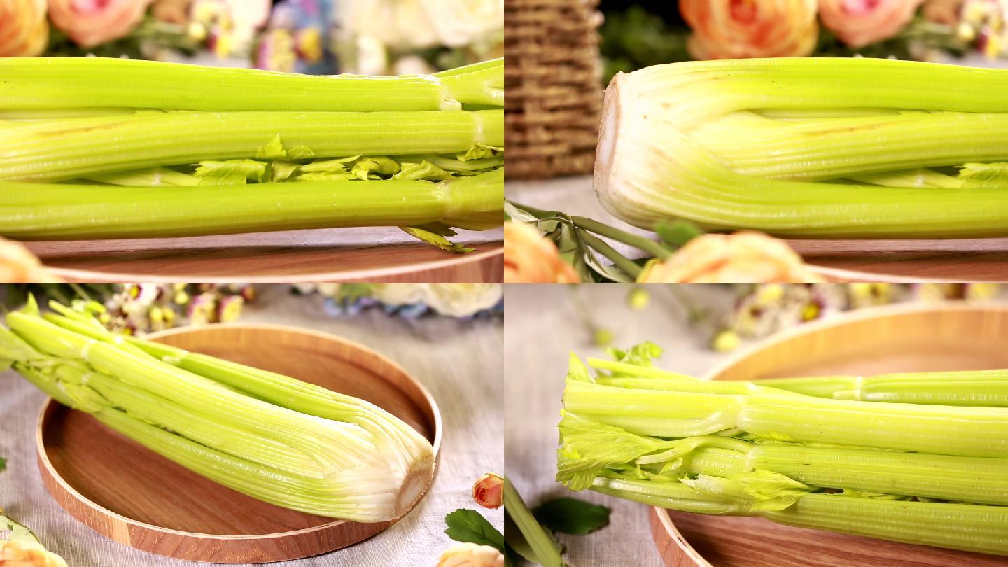 【镜头合集】健康蔬菜芹菜 (1)