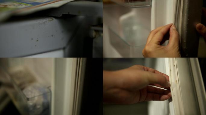 【镜头合集】打开冰箱看卫生死角细菌繁殖