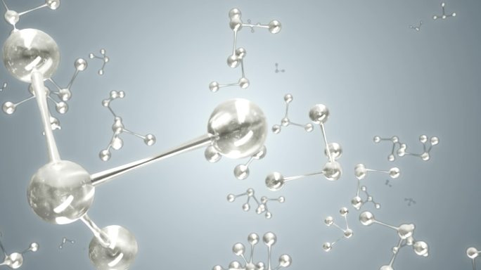 精华化妆品水分子8-循环