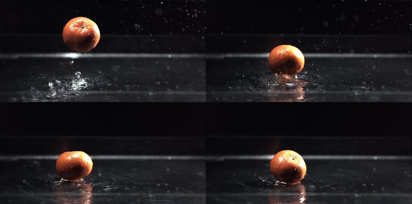 橘子 柚子 美食 升格 慢动作 水果