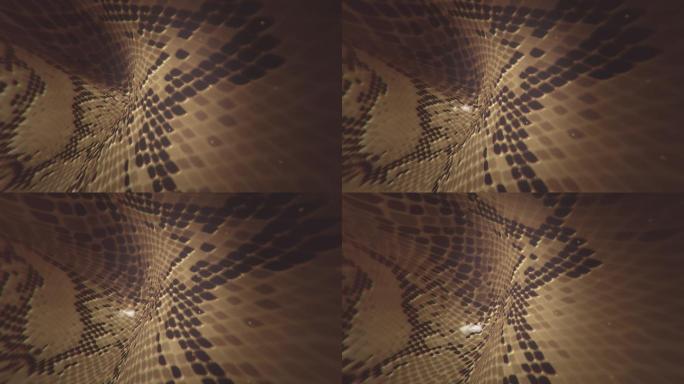 蛇皮背景3D抽象