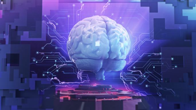 人工大脑脑机结合脑电波大脑数据记忆大脑模