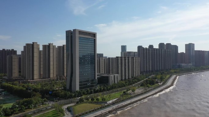 钱塘江两岸高层建筑