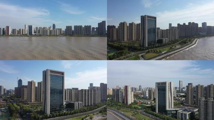 钱塘江两岸高层建筑