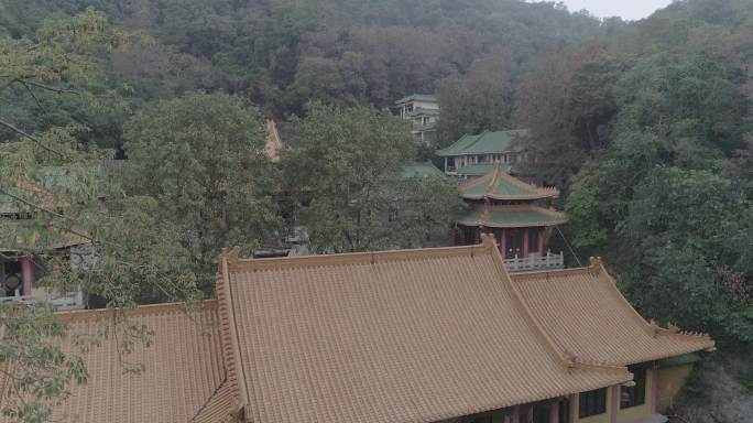 新会宣传片素材圭峰山玉台寺山生态文化旅游