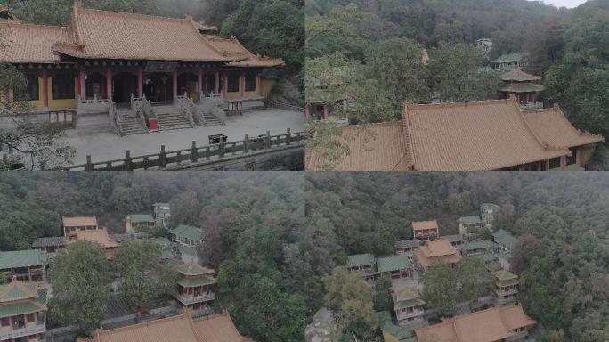 新会宣传片素材圭峰山玉台寺山生态文化旅游