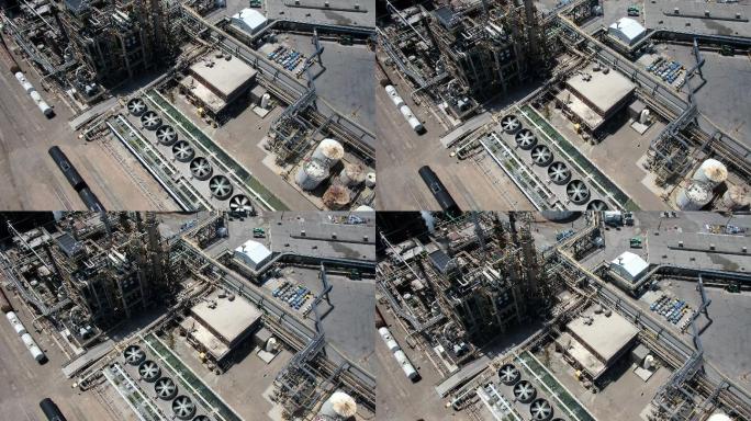 无人机视角下的天然炼油厂