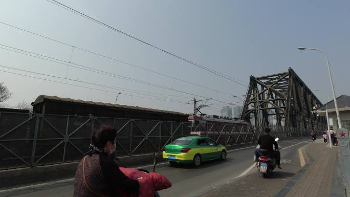 襄阳汉江大桥火车