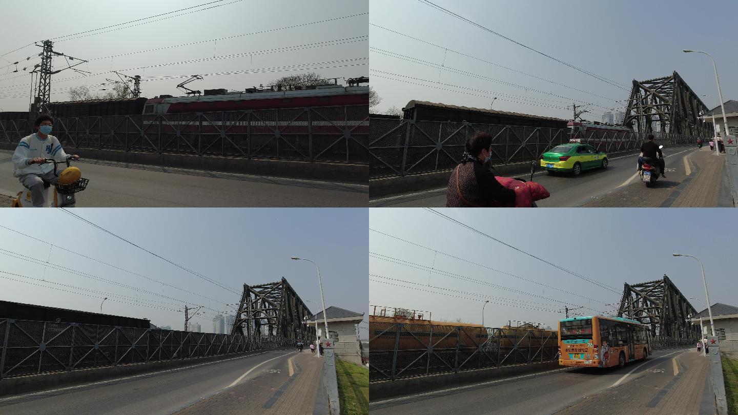 襄阳汉江大桥火车
