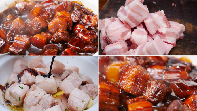 红烧肉制作过程中国菜