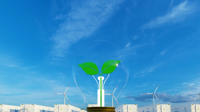 4k_氢能源碳中和_创意新能源