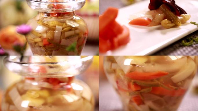 【镜头合集】跳水泡菜透明泡菜坛子
