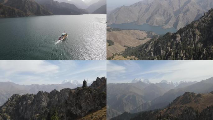 新疆天山天池旅游地
