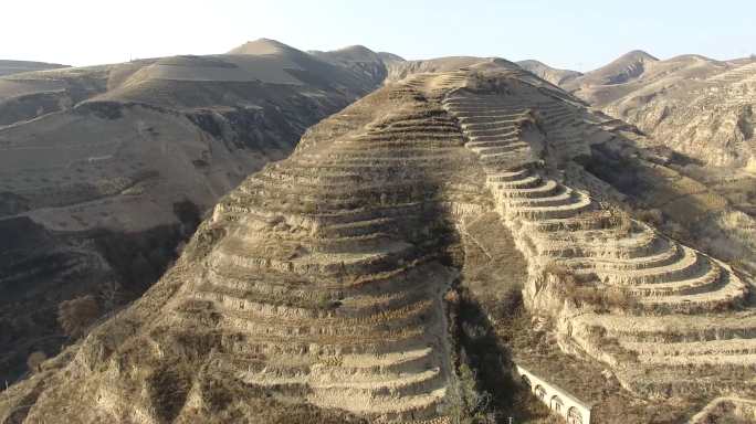 冬季黄土高原