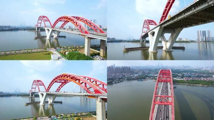 广州新光大桥航拍1