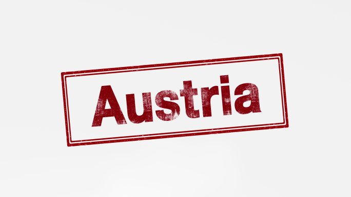 奥地利印章动画合作会议签字合同白领商务投