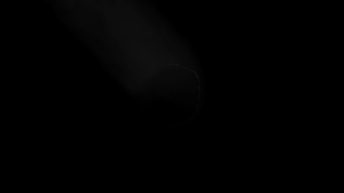 彗星经过地球的黑暗面
