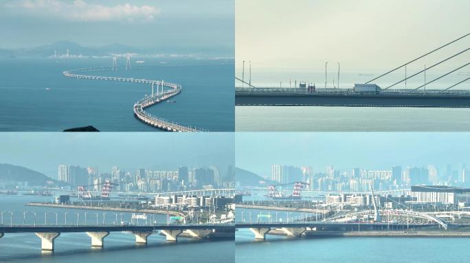 【4k】2022航拍港珠澳大桥