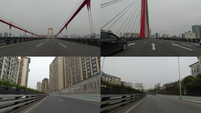 宜昌至喜长江大桥开车驾驶