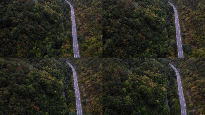 穿过巴尔干山脉的道路