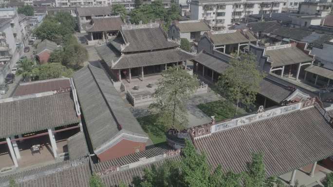 德庆学宫岭南建筑古建筑德庆县航拍孔庙孔子