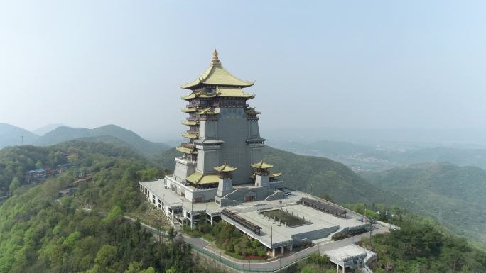 黄石东方山弘化禅寺东昌阁2