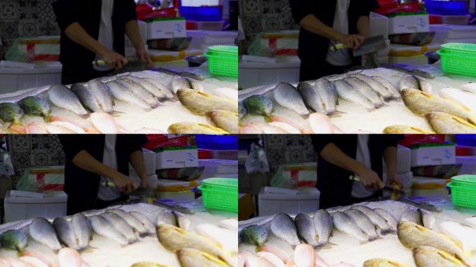 菜市场 市场 鱼类 虾类