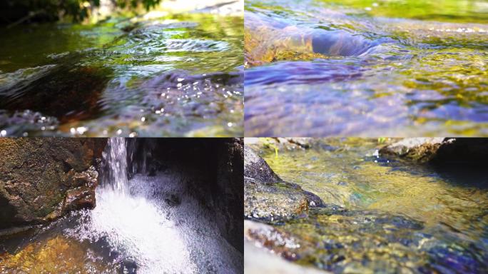 森林河流溪流泉水溪水河流白酒大河水水源