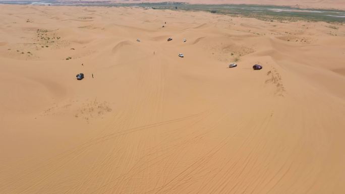 【4K】沙漠越野穿行阿拉善