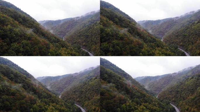 穿过巴尔干山脉的道路