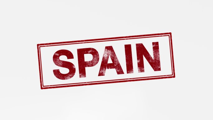 西班牙印章动画Spain