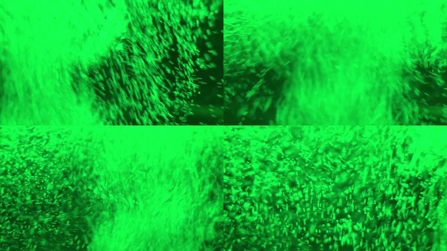 绿色水泡视频素材