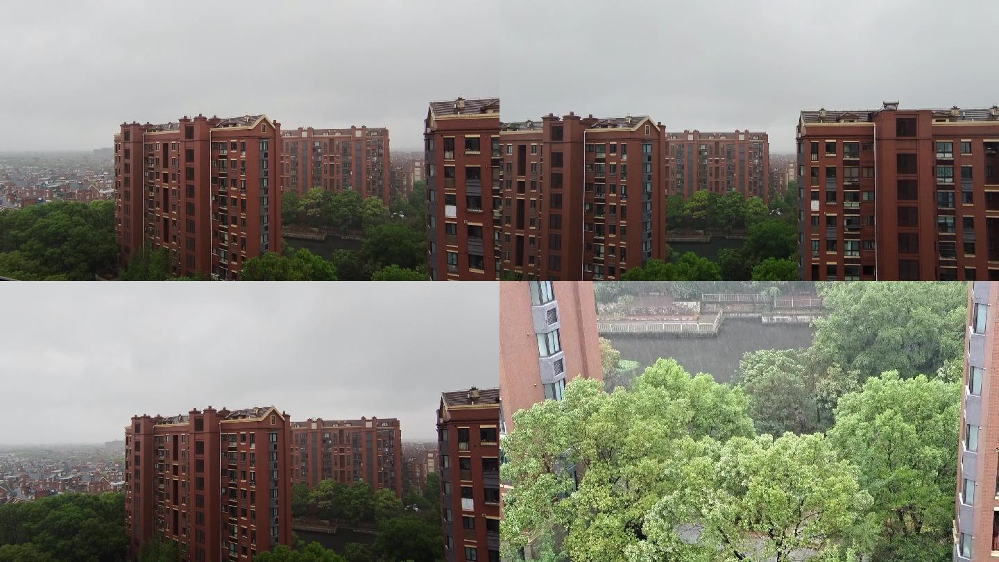 上海疫情期间下雨