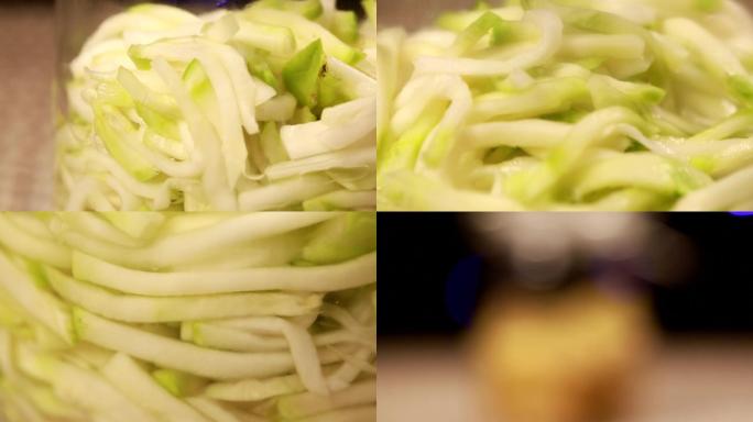 【镜头合集】泡菜坛子里的榨菜咸菜 (3)