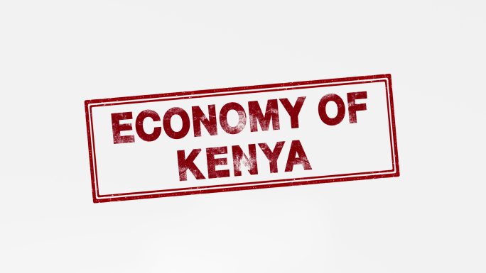 肯尼亚经济3D简约元素