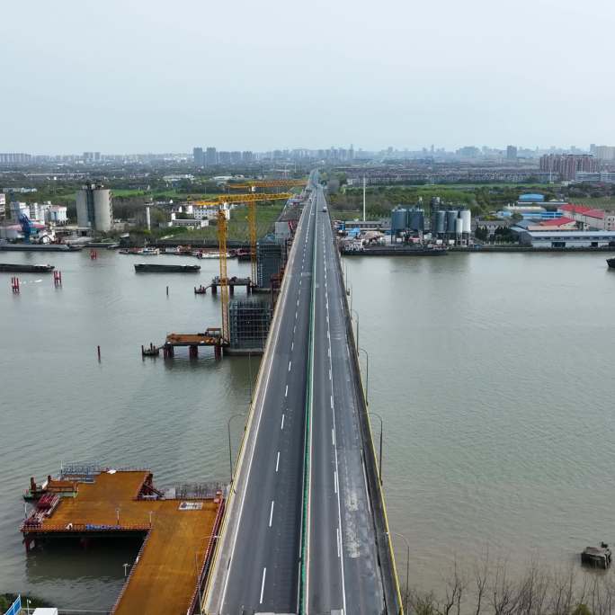 2022.3.28上海封闭后的十座桥航拍
