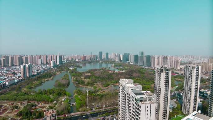 钵池山大景