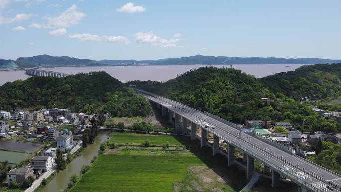 海山玉环旅游海岛楚门跨海大桥高速公路