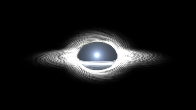 超大质量黑洞漩涡零重力星际空间