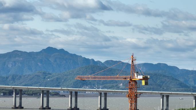 海山玉环旅游海岛楚门跨海大桥高速公路