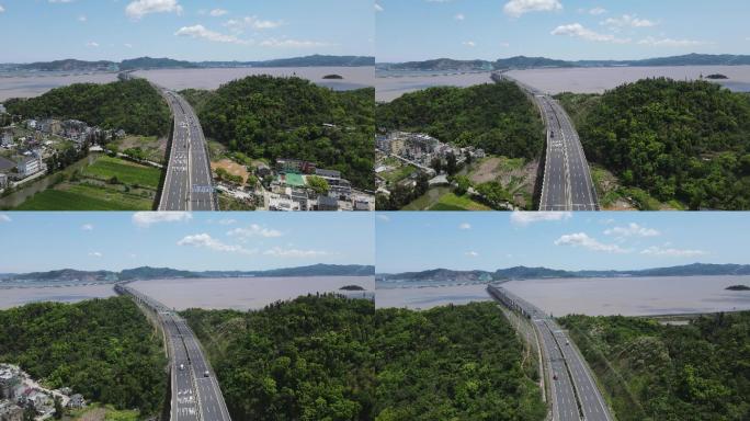 海山玉环旅游海岛楚门跨海大桥高速公路