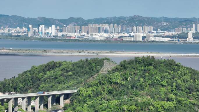 海山玉环旅游海岛楚门跨海大桥高速公路