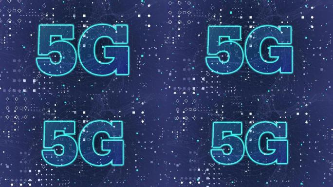 5G移动技术动画华为基站wifi智慧生活